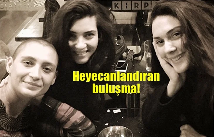 Tuba Büyüküstün ve Bergüzar Korel'in heyecanlandıran buluşması!