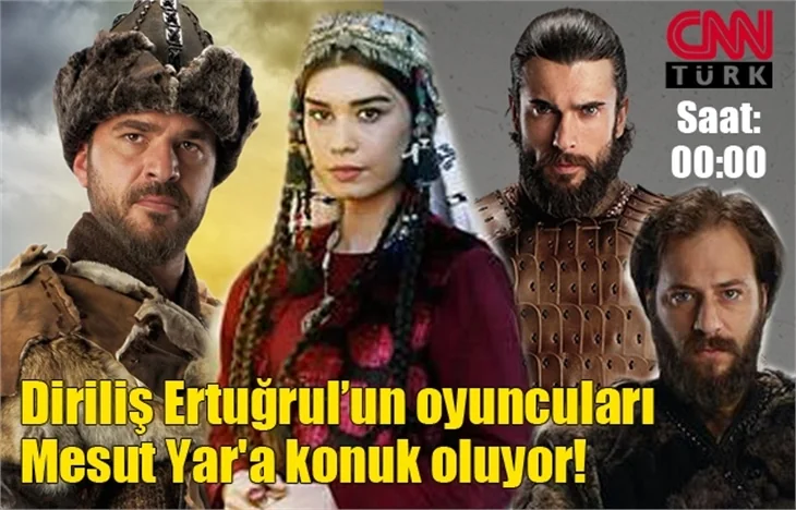 Diriliş Ertuğrul oyuncuları Mesut Yar'a konuk oluyor!