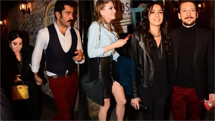Bergüzar Korel'in partisine ünlü akını!