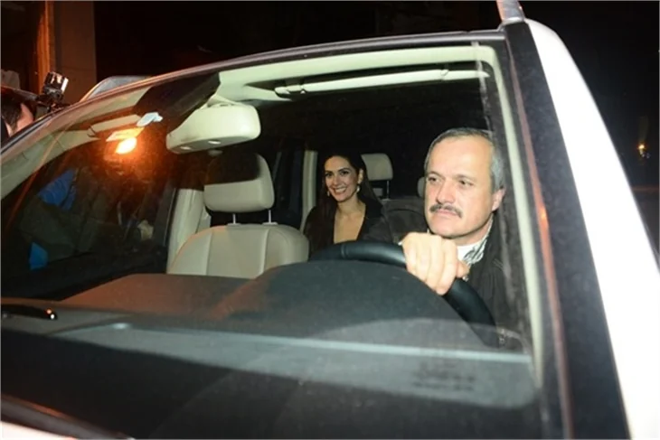 Bergüzar Korel'in partisine ünlü akını!