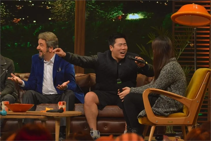 Beyaz Show'da kahkaha tufanı!