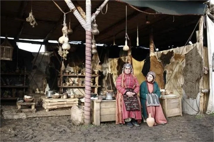 Diriliş "Ertuğul" dizi setine sürpriz ziyaret