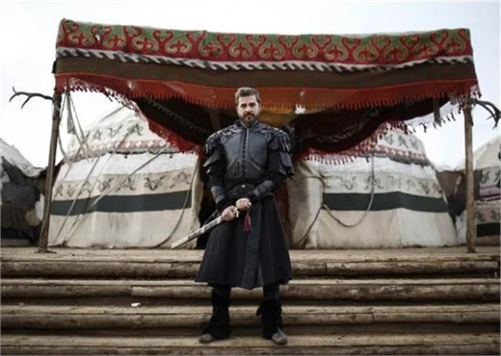 Diriliş "Ertuğul" dizi setine sürpriz ziyaret