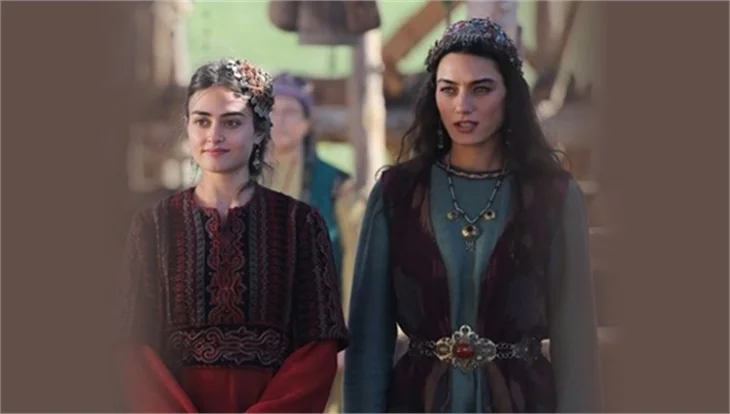 Diriliş "Ertuğul" dizi setine sürpriz ziyaret
