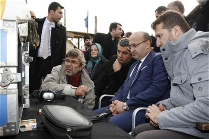 Diriliş "Ertuğul" dizi setine sürpriz ziyaret