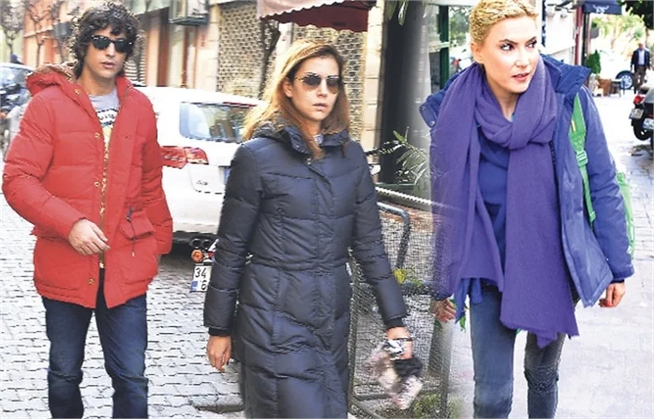Medcezir oyuncuları Cihangir'de!