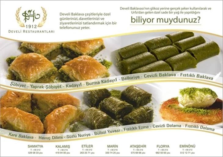 Develi'den muhteşem lezzetler!