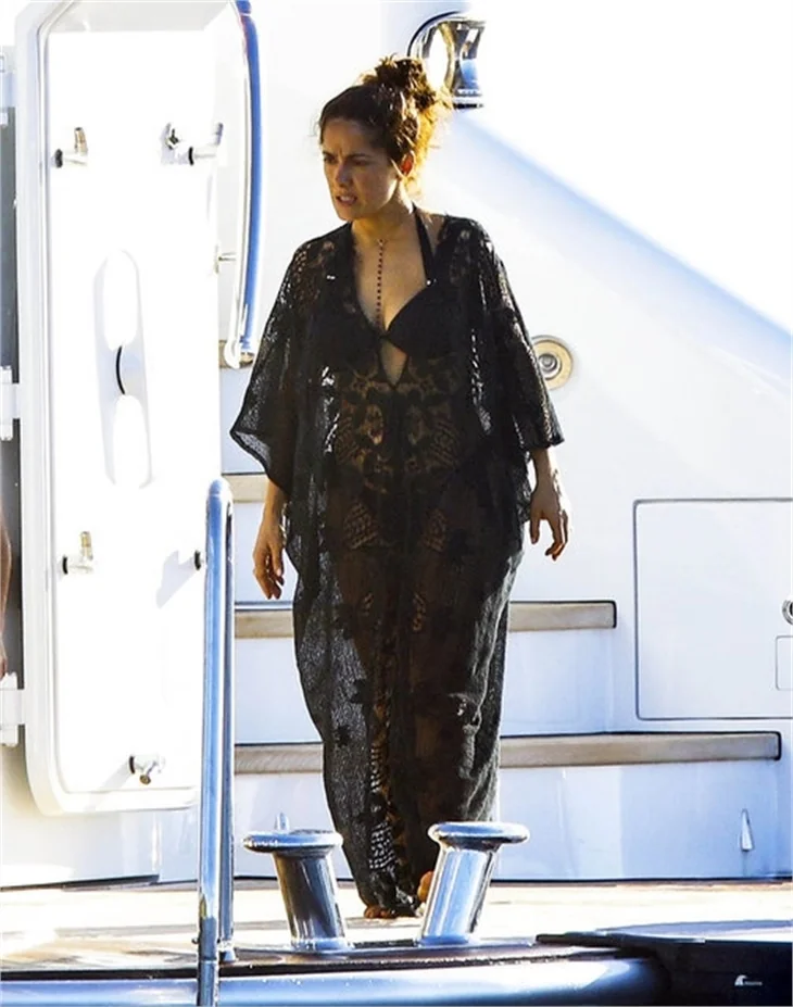 Salma Hayek formunda!