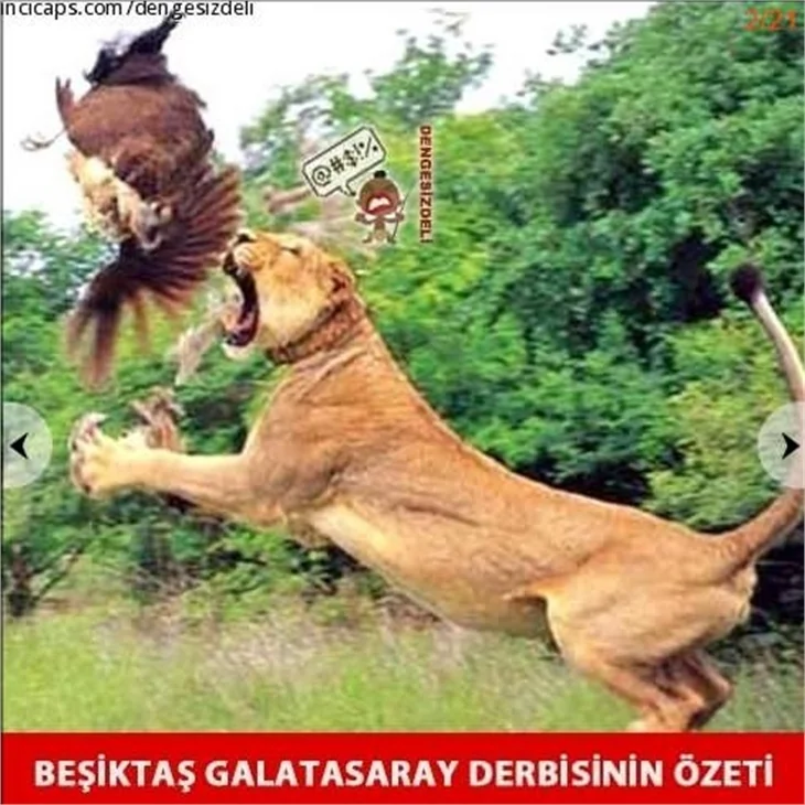 Sosyal medyada derbi capsleri!