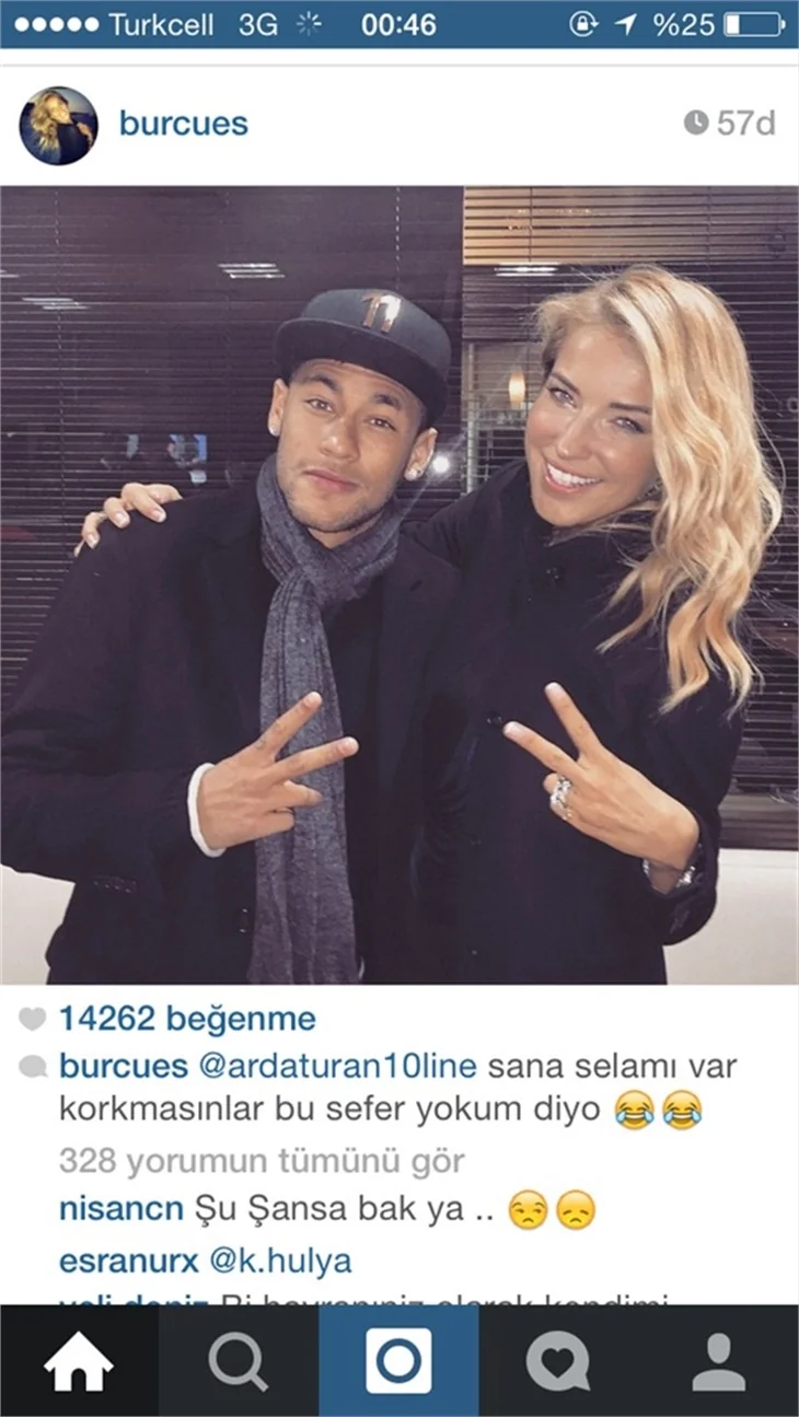 Neymar'a Ardan Turan tesbihi!