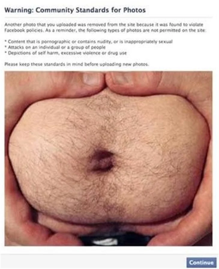 Facebook'un sansürlediği fotoğraflar
