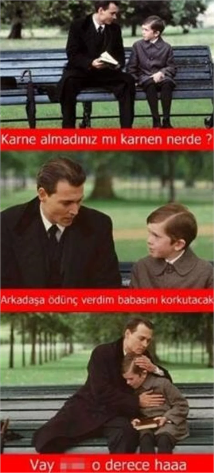 Güldüren karne günü capsleri
