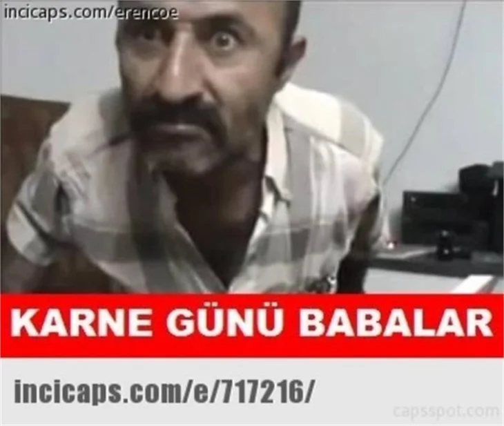 Güldüren karne günü capsleri