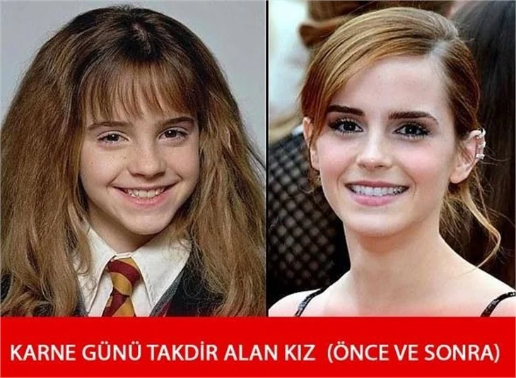 Güldüren karne günü capsleri