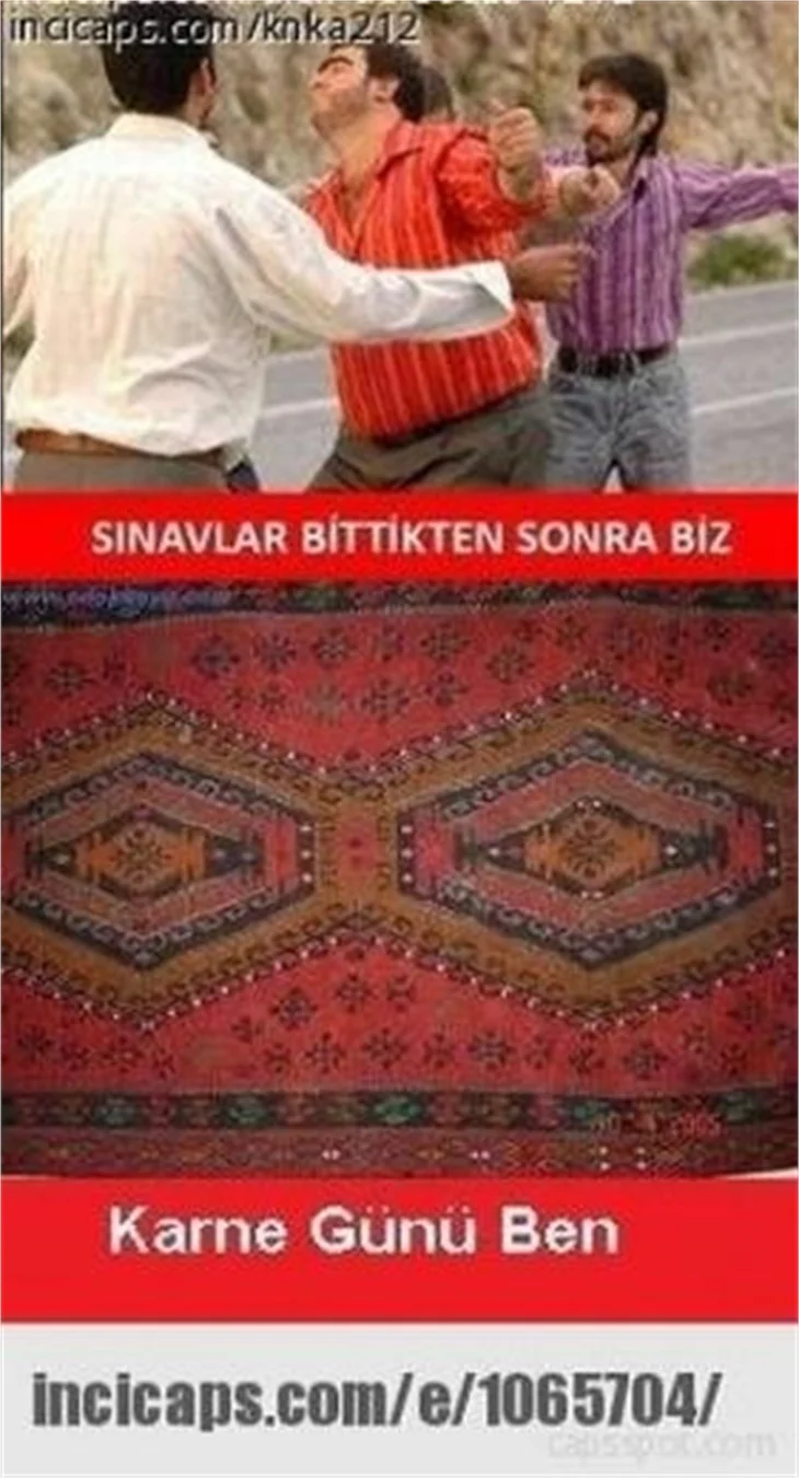 Güldüren karne günü capsleri