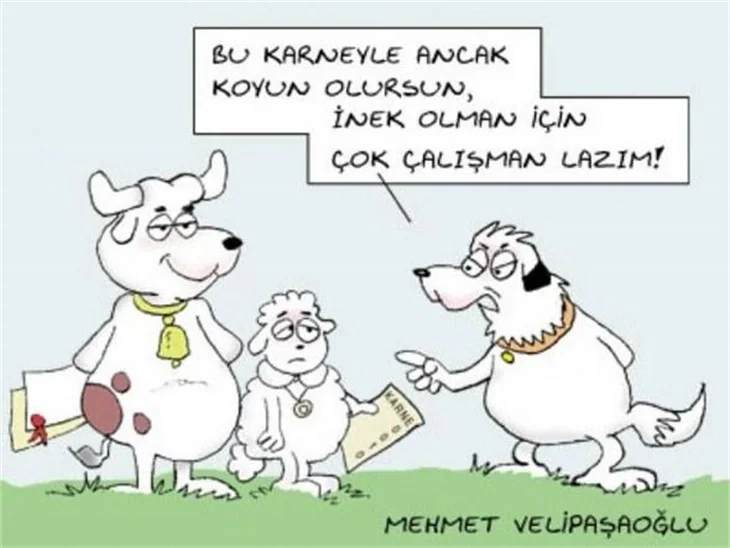 Güldüren karne günü capsleri