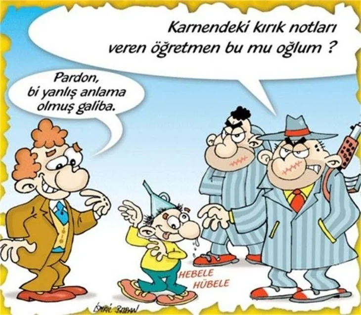 Güldüren karne günü capsleri
