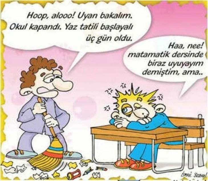 Güldüren karne günü capsleri