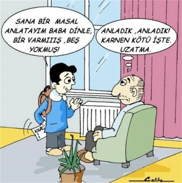 Güldüren karne günü capsleri