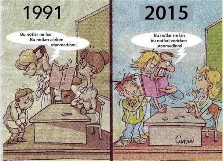 Güldüren karne günü capsleri