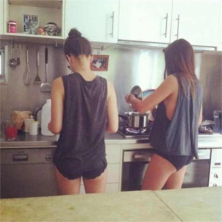 Mutfakta #selfie modası!