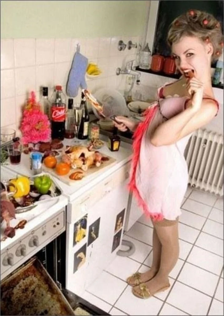 Mutfakta #selfie modası!