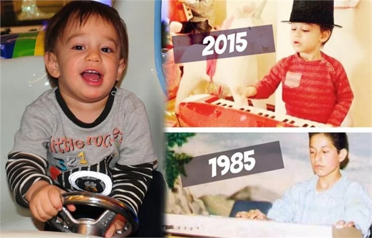 Kemal bebek, babası Cem Yılmaz'ın izinde!