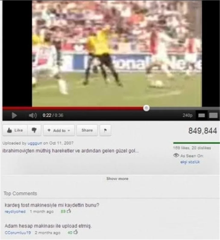 50 efsane YouTube yorumu!