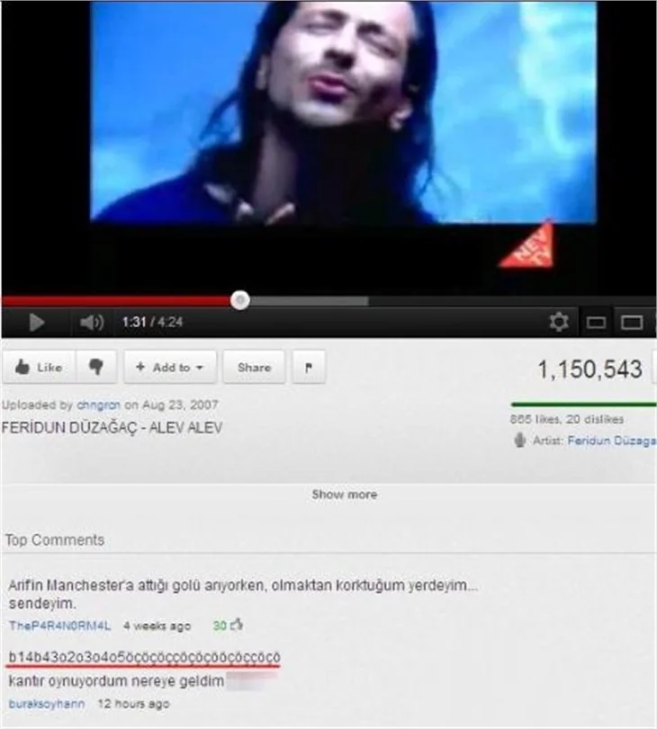 50 efsane YouTube yorumu!