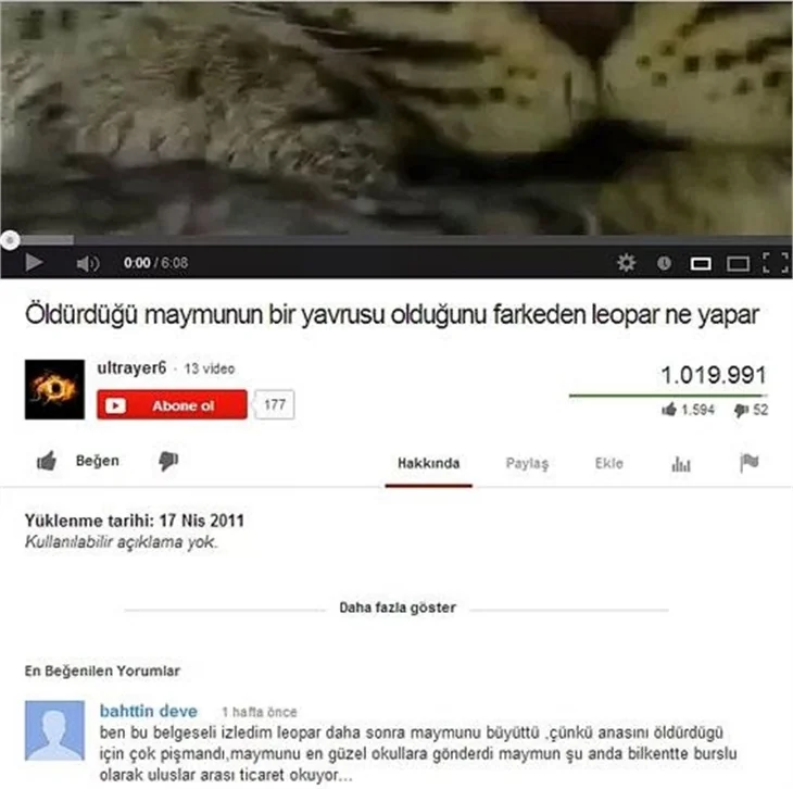 50 efsane YouTube yorumu!