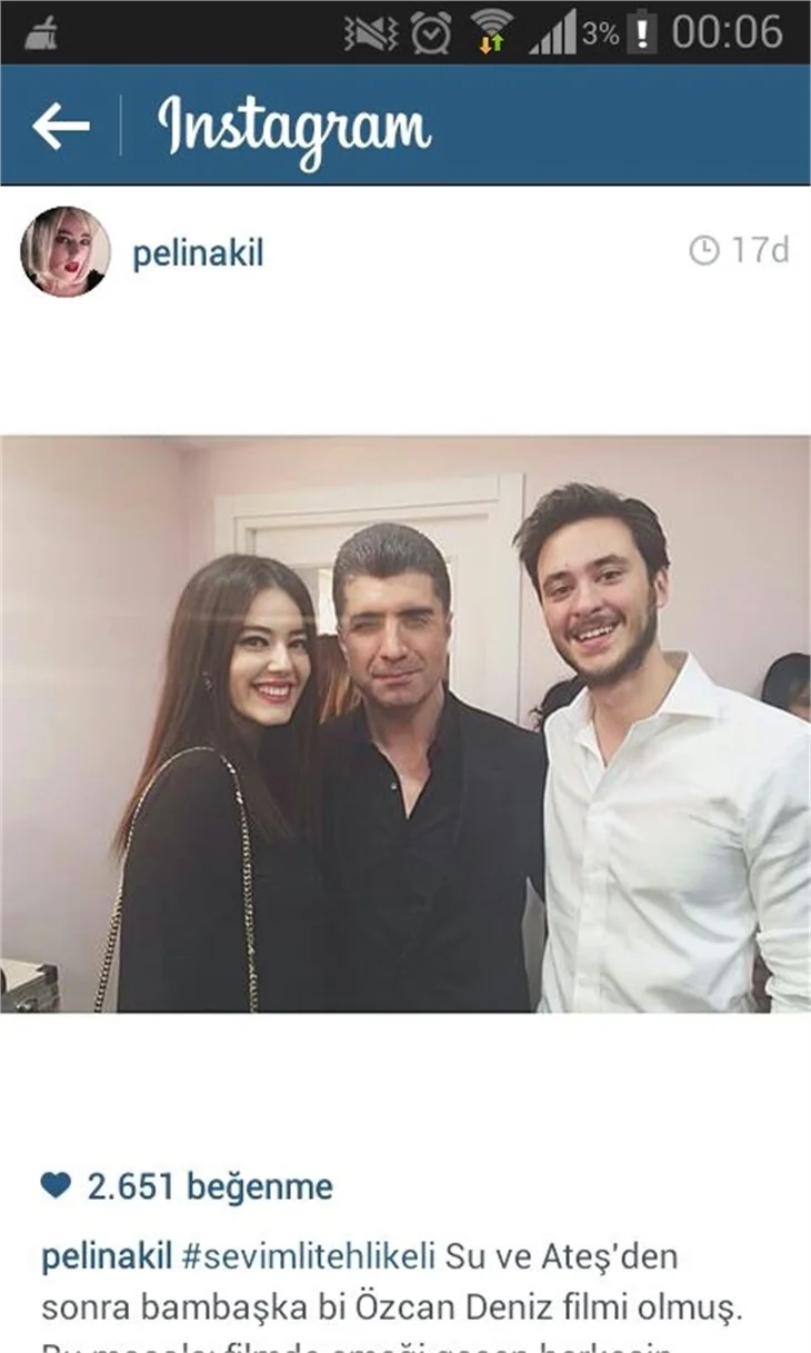 Sevimli Tehlikeli filminin galasına ünlü akını!
