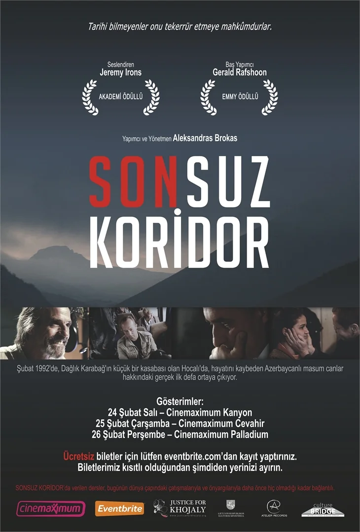 Sonsuz Koridor Belgeselinin galası gerçekleştirildi