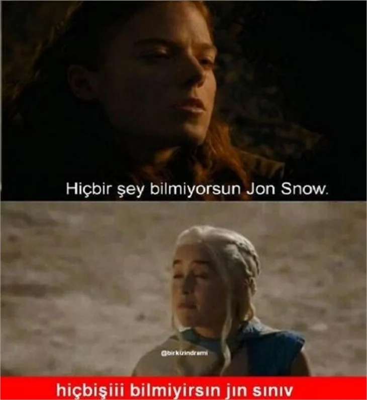 Türk işi Game Of Thrones