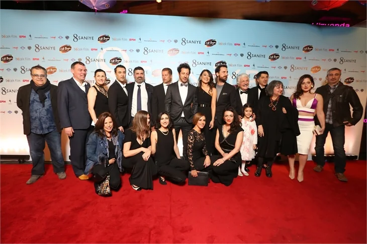 '8 Saniye' filminin galasına ünlüler akın etti!