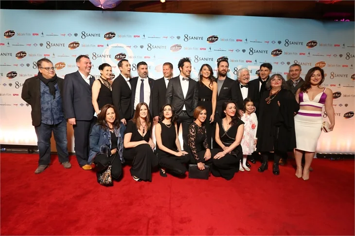 '8 Saniye' filminin galasına ünlüler akın etti!