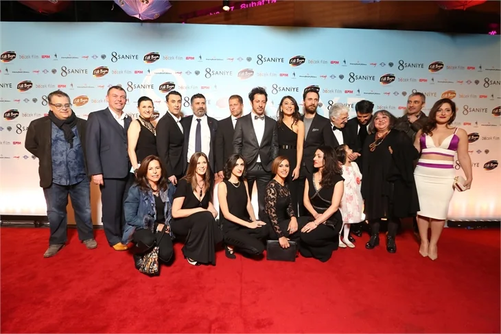 '8 Saniye' filminin galasına ünlüler akın etti!