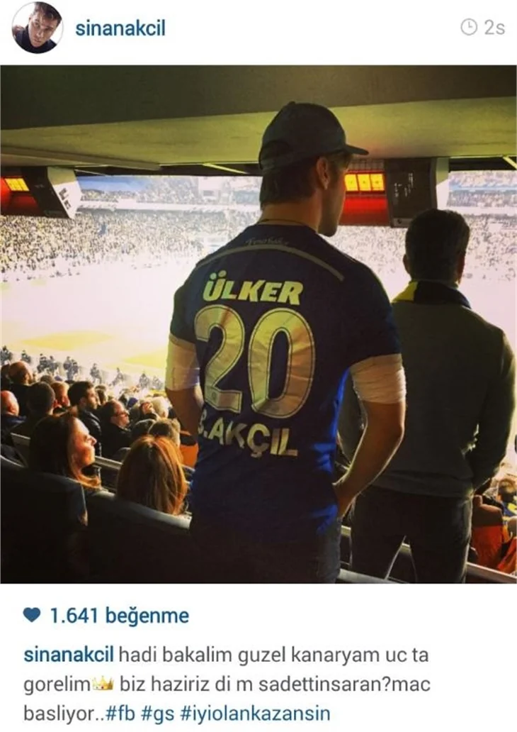 Ünlü isimler Fenerbahçe-Galatasaray derbisini böyle izledi!