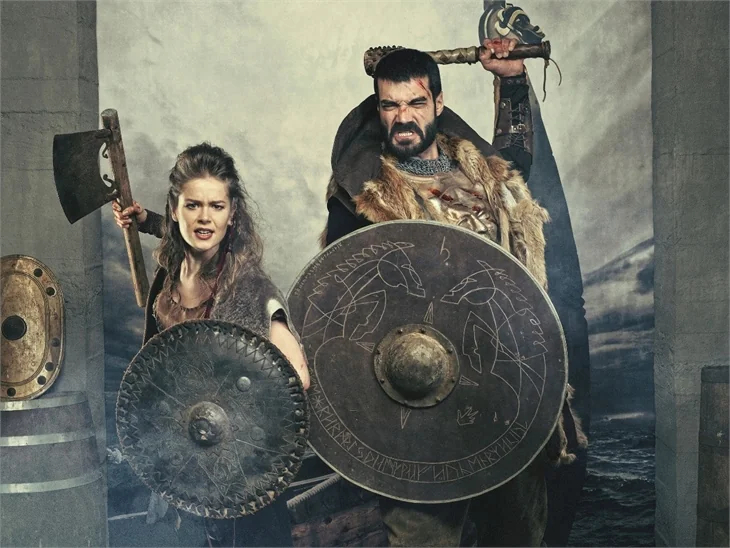 Burcu Biricik ve Murat Ünalmış Vikingler diyarında!