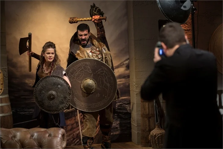 Burcu Biricik ve Murat Ünalmış Vikingler diyarında!