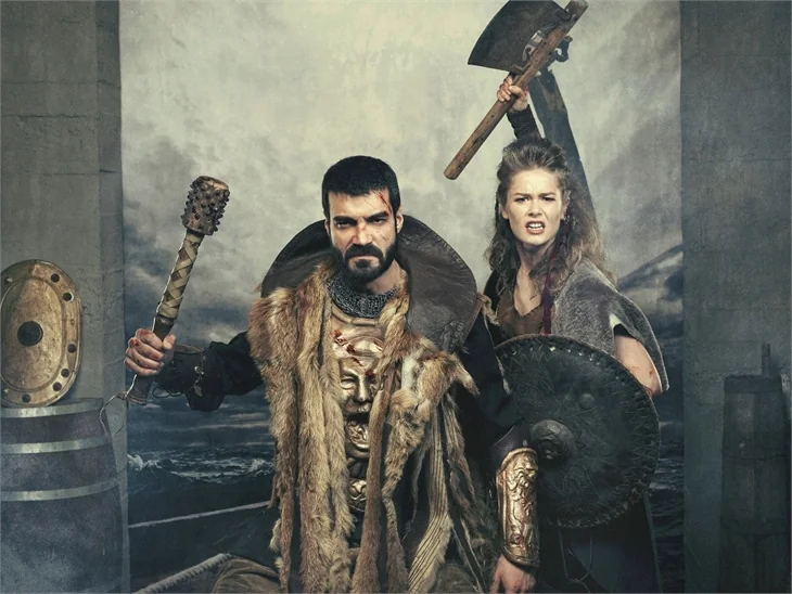 Burcu Biricik ve Murat Ünalmış Vikingler diyarında!