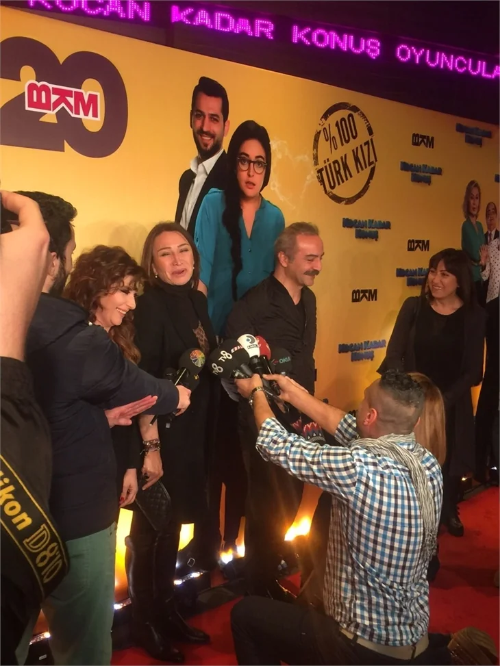 Kocan Kadar Konuş filminin galası yapıldı!
