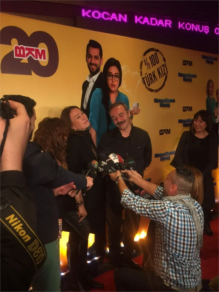 Kocan Kadar Konuş filminin galası yapıldı!