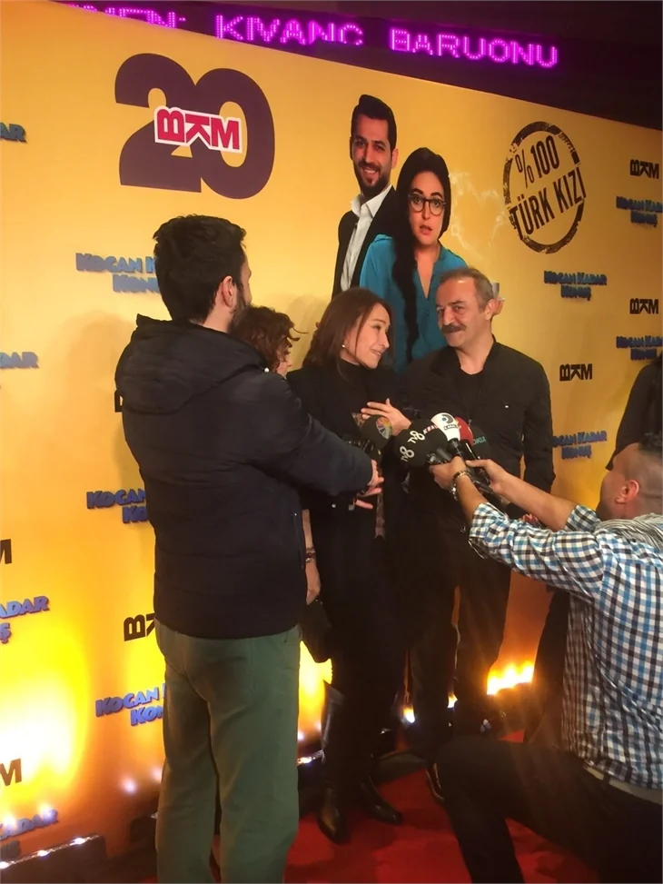 Kocan Kadar Konuş filminin galası yapıldı!