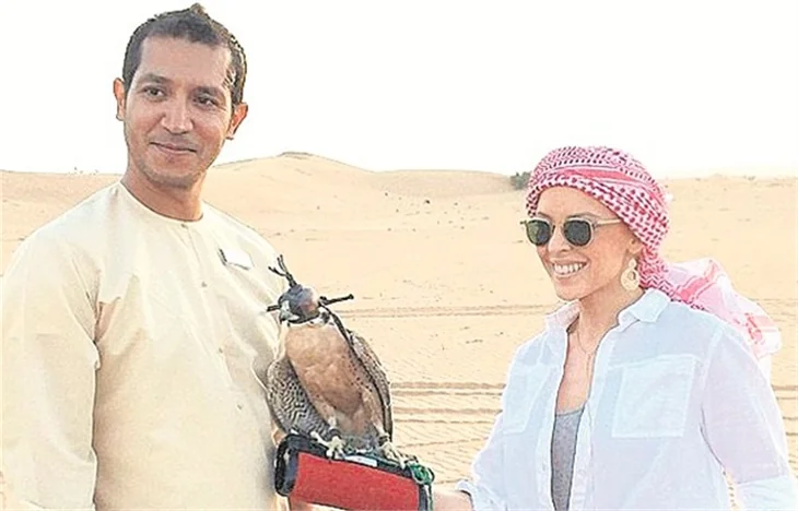 Kylie Minogue’dan Dubai çıkarması!