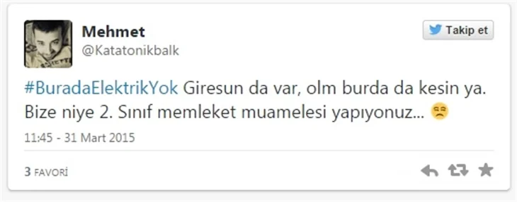Türkiye'deki elektrik kesintisine sosyal medya tepkileri