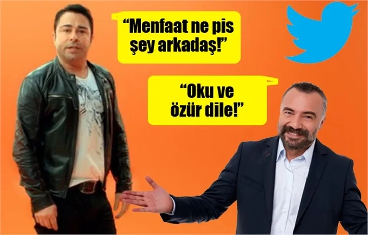 Twitter'da Atilla Taş-Oktay Kaynarca tartışması!