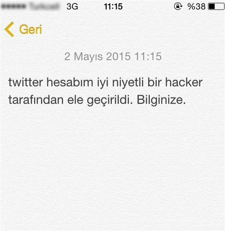 Hande Doğandemir de hacker kurbanı!