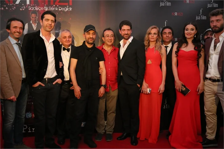 'Kırmızı'nın galasında neler oldu?