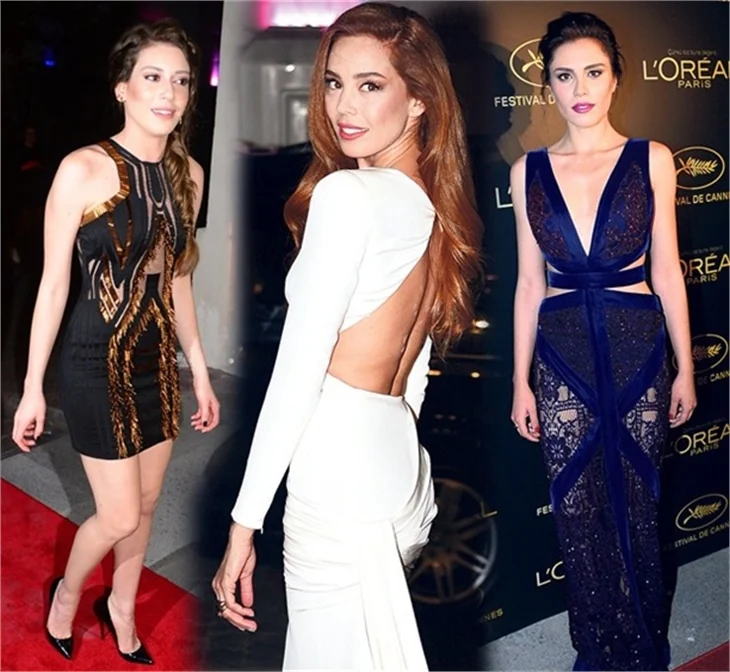 Ünlü güzellerin Cannes provası!