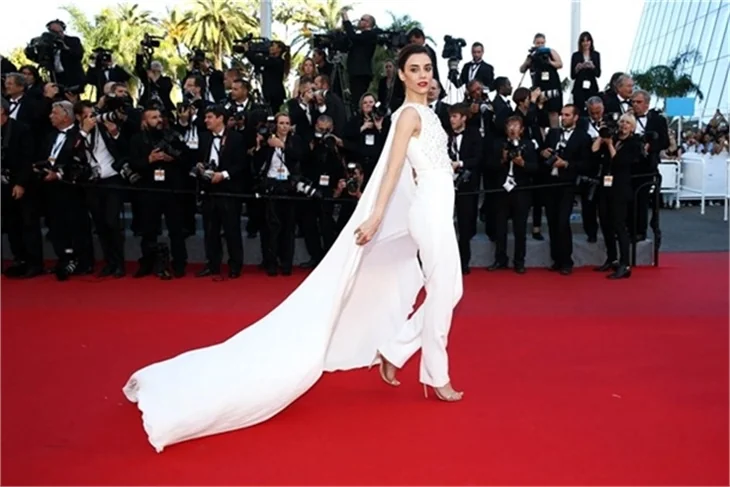 Cansu Dere, Cannes'a damga vurdu!